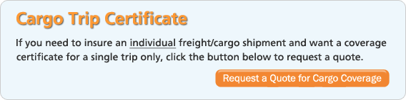 CARGO CERTIFICATE QUOTE